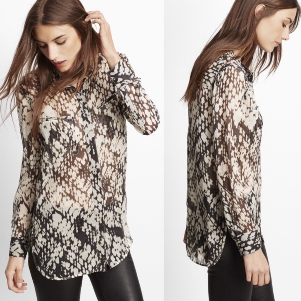 Vince silk top. Excellent condition.